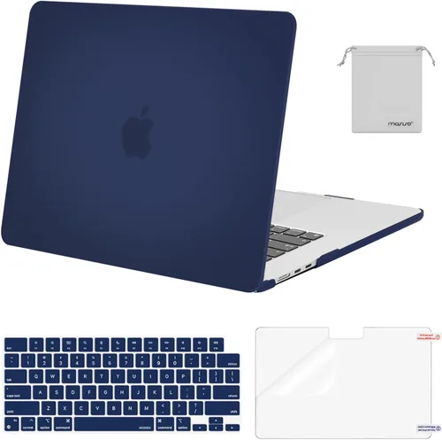 Vista 22 de MOSISO Funda resistente a los arañazos compatible con MacBook Air de 15 pulgadas M5 2026 M4 2025 M3 M2 2024 2023 A3448 A3241 A3114 A2941, carcasa