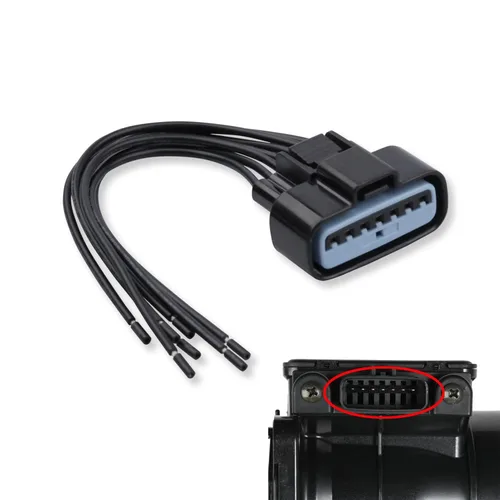 Sensor de flujo de aire masivo MAF conector conector para Mitsubishi Outlander Montero Sport Eclipse Galant 1999-2006, apto para Chrysler Sebring