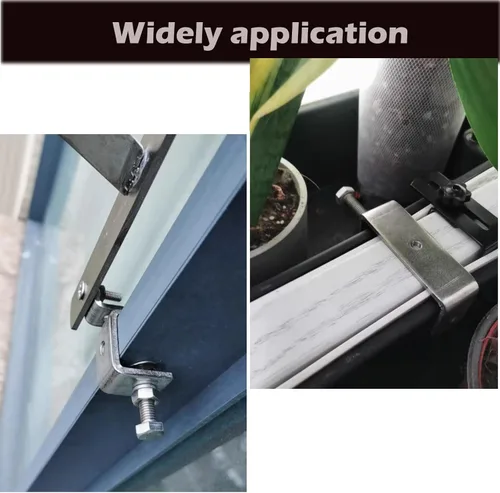 Vista 5 de Abrazadera C de acero inoxidable 304 Abrazadera de tigre Abrazadera de carpintería Abrazadera en C de servicio pesado con aberturas anchas