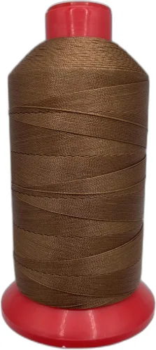 Vista 2 de UV Resistant Bonded Polyester Sewing Thread for Upholstery, Outdoor, Marine (Army tan, Tex 70)