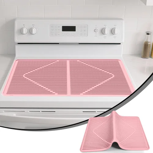 Vista 11 de KindGa Cubierta para estufa – Fundas superiores para estufa eléctrica – Más gruesa – Protector superior de estufa de 28 x 20 pulgadas, Protector