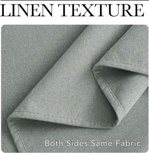 Vista 203 de NICETOWN - Divisor de habitación, cortina opaca divisora de habitación con función de aislamiento térmico, panel para puerta corredera o patio