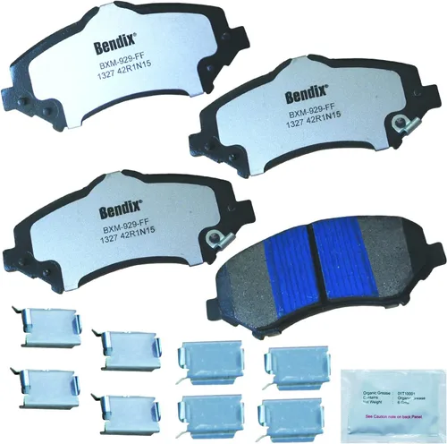 Vista 225 de Pastillas de freno Bendix Fleet Metlok MKD52FM para Apollo, Centurion, Century, Chasis Comercial, Electra, Estate Wagon, GS, 50, 400, 455, LeSabre