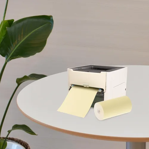 Vista 8 de NUOBESTY Rollo de papel térmico para recibos, 4 rollos, rollo de papel de caja registradora, papel de impresora térmica de recibos para máquina