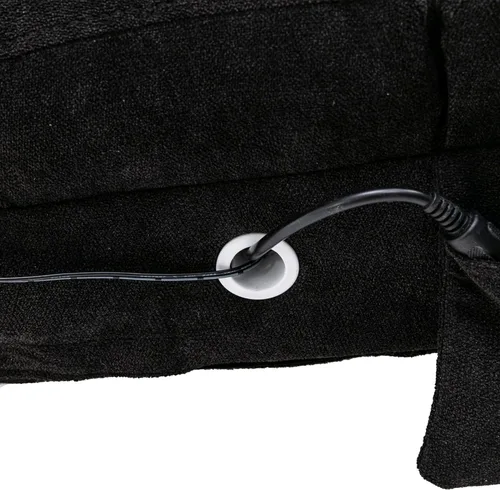 Vista 7 de Chaise Lounge - Silla de lino para interiores, silla reclinable eléctrica tapizada, moderna para dormir, sofá, tumbona para dormitorio, sala