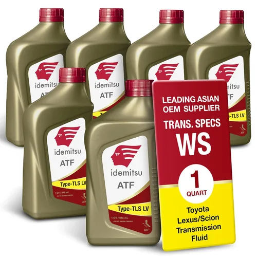 Vista 10 de Idemitsu ATF Tipo TLS-LV (WS) Fluido de transmisión automática para Toyota/Lexus/Scion - 1 cuarto de galón