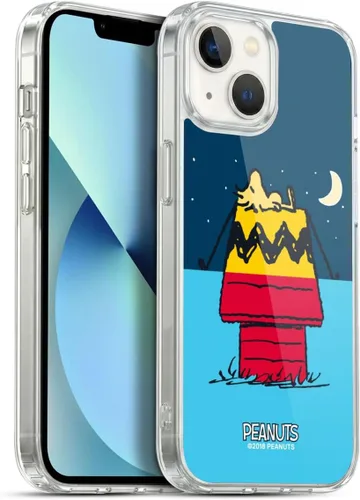 Vista 126 de Head Case Designs Officially Licensed Peanuts Charlie & Woodstock Nap Halfs and Laughs Gel Case [Military Grade Protection] Compatible with Apple