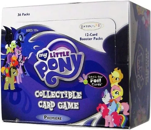Vista 2 de My Little Pony: Caja de refuerzo coleccionable de la edición Premiere del juego de cartas
