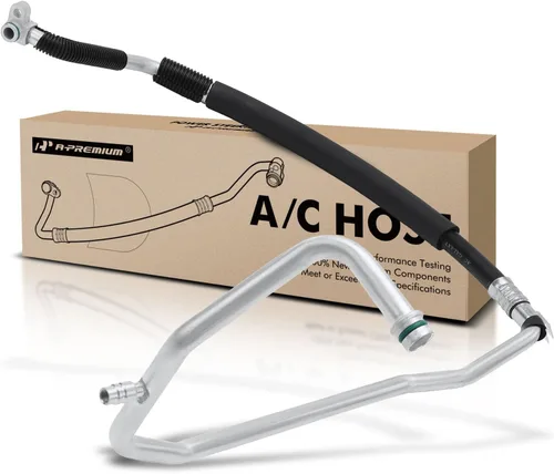 A-Premium Conjunto de manguera de línea de succión de A/C compatible con Subaru Impreza 2002-2005 2.0L/2.5L, compresor a Evap