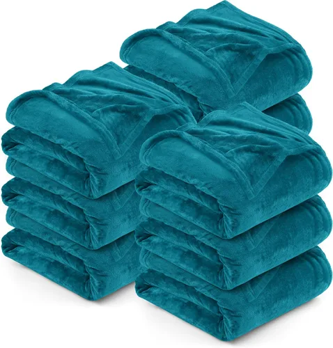 Vista 36 de Utopia Bedding - Manta de vellón de lujo, mullida, antiestática; manta de suave microfibra de 8.8 oz/yd² (300 g/m²) para sofá y cama; tamaño Gris