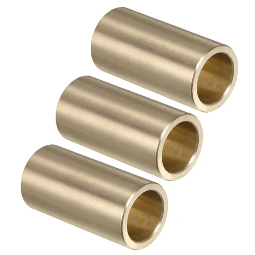 Vista 11 de uxcell Bujes de Manga 1" de Diámetro Interior 1-1/4" de Diámetro Exterior 1" de Longitud de Latón Fundido Autolubricante