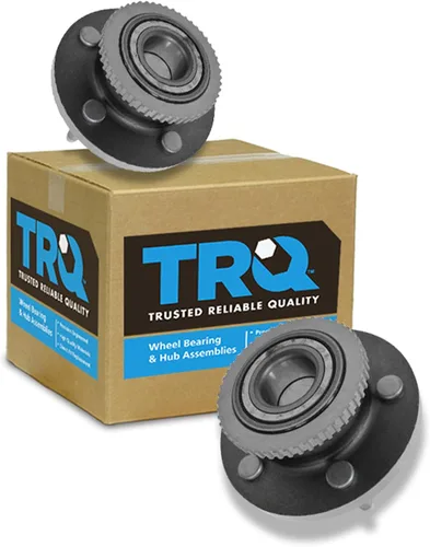 Vista 137 de TRQ Juego de 2 rodamientos de rueda delantera y conjunto de cubo compatible con Tesla 3 2020 Y 2018-2019