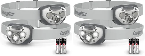 Vista 14 de Energizer Linterna frontal LED PRO (paquete de 2), faros resistentes al agua IPX4, luz de cabeza de alto rendimiento para exteriores, camping