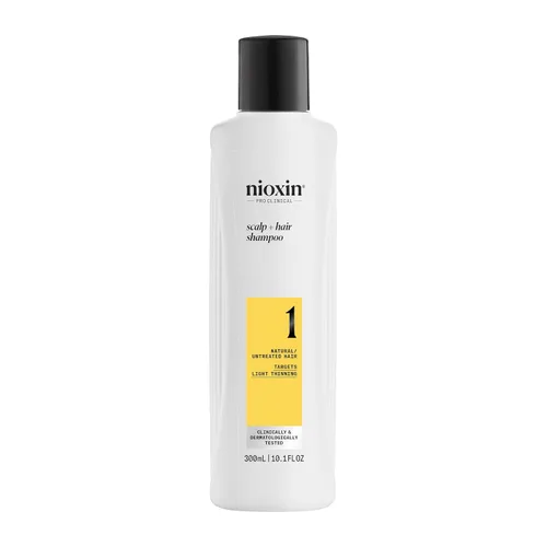 NIOXIN Limpiador, sistema 1 (Cabello fino/sin tratamiento/Normal a aspecto fino), 10.1 onzas