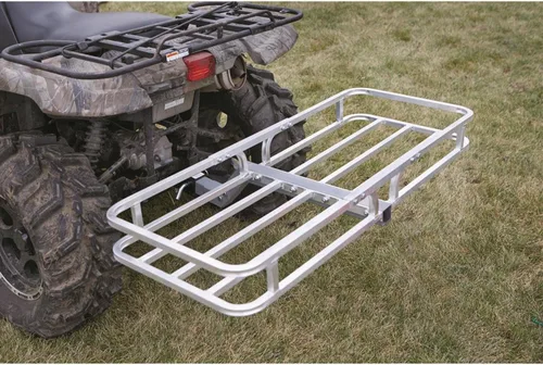 Vista 2 de Guide Gear Remolque Utilitario Pequeño para ATV UTV, Portaequipajes de Carga con Enganche, para Acampada en Camiones, de Aluminio