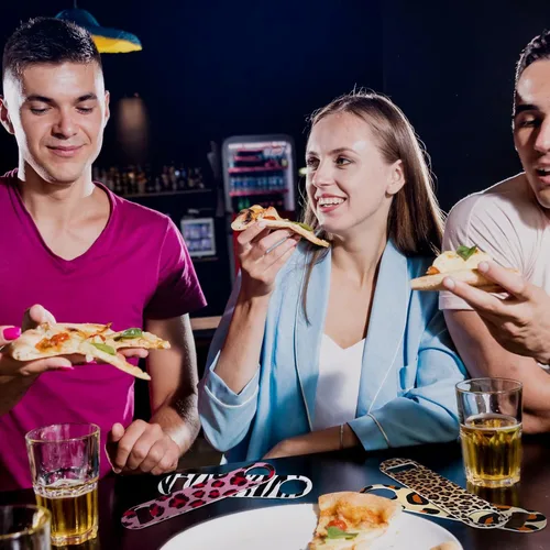 Vista 7 de 4 piezas de abridor de botellas plano de acero inoxidable resistente, herramientas para cocina, bar, restaurante, 7 pulgadas (estampado de leopardo)