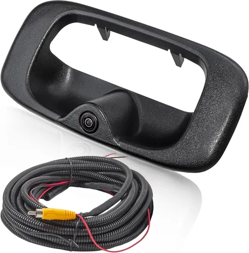 Cámara de respaldo con enchufe RCA para manija de puerta trasera EWAY para Chevy Silverado GMC Sierra 1999-2006 1500 2500 3500 HD Classic, reemplaza