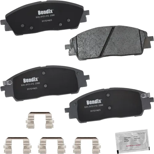 Vista 161 de Bendix Pastillas de freno delanteras de cerámica Priority1 CFC465AK2 para Acura EL 2005-1997, Honda Civic 2011-1996, Insight 2014-2010