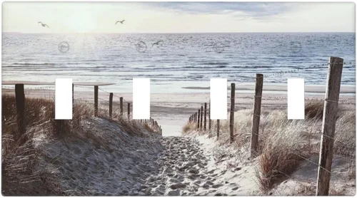 Vista 92 de Arte Moderno Abstracto de Lujo Turquesa Oscuro Verde Azulado Azul Gris Patrón Texturizado de Mármol 1 Gang Interruptor de Luz de Palanca Simple