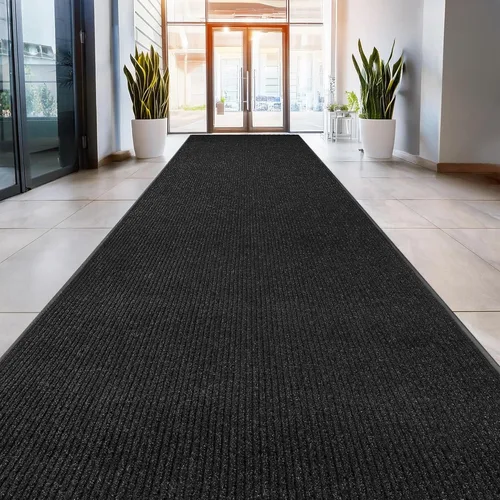 Vista 62 de LuxUrux Tapete de goma duradero para puerta, resistente, interior/exterior, fácil de limpiar, impermeable, patio, garaje, tapete comercial