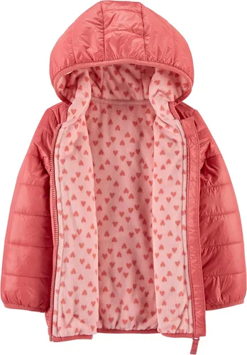 Vista 2 de Simple Joys by Carters Toddlers and Baby Girls Puffer Jacket
