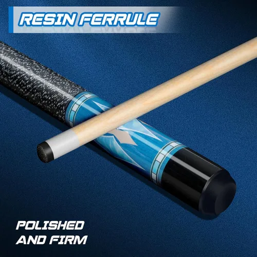 Vista 5 de Pool Stick Set of 4,Pool Cues Sticks Made of Premium Maple Wood, Includes 4 Extra Billiard Chalk for Pool Cues, 58" Billiard House Bar Pool Cue