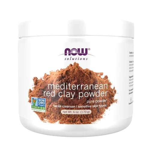 Now Foods, Arcilla roja en polvo marroquí, 6 onza
