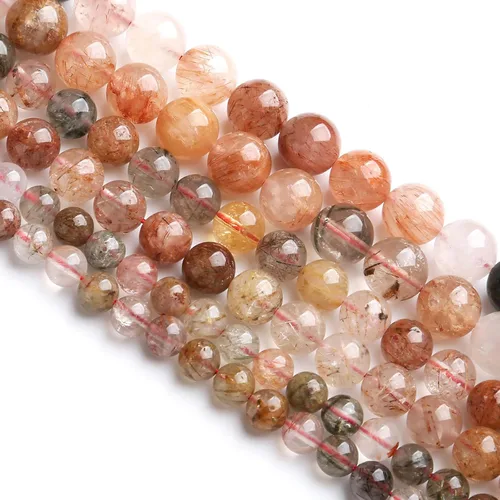 Vista 113 de 4MM 88 piezas de cuentas sueltas de piedra natural verde turquesa africana para hacer pulseras y collares de bricolaje