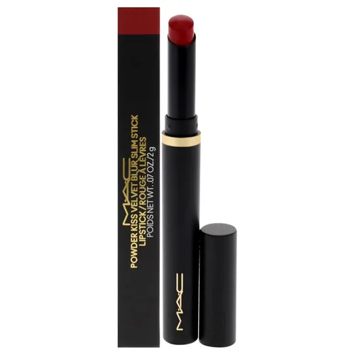Vista 4 de Powder Kiss Velvet Blur Slim Stick - Rose Mary por MAC para mujer, lápiz labial de 0.7 onzas