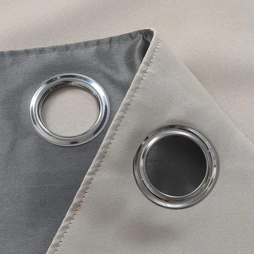 Vista 3 de GYROHOME Cortinas extralargas de lujo de 12 pies de largo, cortinas de seda sintética de 2 pisos para techos altos, reducción de ruido, aislamiento