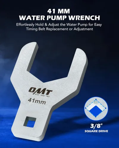 Vista 5 de Orion Motor Tech Kit de Herramientas de Correa de Distribución para Alineación, Bloqueo y Tensado del Árbol de Levas del Motor con Llave para Bomba