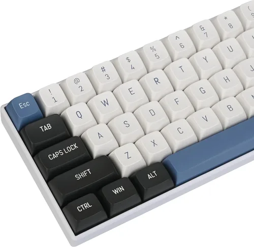 Vista 10 de Fogruaden Juego de teclas PBT, teclas personalizadas de perfil cereza para teclas de teclado mecánico (9009)