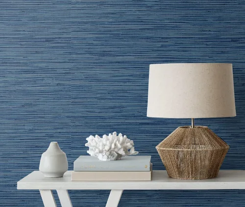 Vista 4 de NextWall Stacy Garcia Home - Papel tapiz de imitación para despegar y pegar (azul marino)
