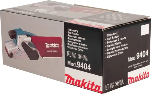 Vista 8 de Makita 94048.8-amperes 4 por 24 pulgadas Gamuza de velocidad variable lijadora de cinturón con bolsa para el polvo