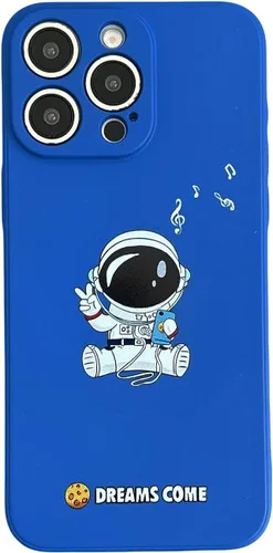 Vista 25 de Yonds Queen Funda protectora de TPU para iPhone SE 2022 (3ª generación), compatible con iPhone 7/8/SE2 (2020), diseño de astronauta, planeta, luna