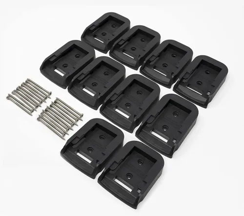 Vista 8 de Tool Wrangler Dewalt Organizador de Soporte de Herramientas - Compatible con 20V - 8 Soportes de Herramientas DeWalt Soporte de Pared para Taladro