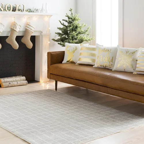 Vista 6 de Mark&Day Pillows - Walcourt Ivory Decorative Throw Pillow Cover for Couch Sofa Bed - 18x18 Modern Home Decor Cushion Covers for Living Room Bedroom