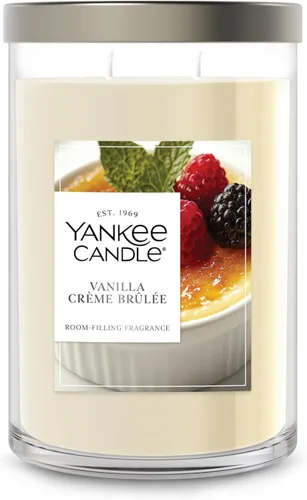 Vista 21 de Yankee Candle - Vela perfumada en tarro grande con hasta 80 horas de tiempo de combustión, mezcla premium de cera vegetal para una combustión