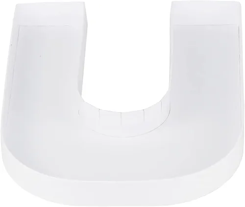 Vista 36 de WENPACK 8" Pequeñas Bandejas de Cartón Rellenables en Forma de Letra de Papel Maché Figuras Recortadas Contenedor de Comida para Dulces (S)