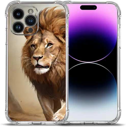 Vista 10 de Funda para iPhone 14 Pro Max, hermosa protección contra caídas de girasoles a prueba de golpes, funda protectora de cuerpo completo resistente a