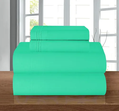Vista 72 de Elegant Comfort - Juego de sábanas de microfibra de 1500 hilos de calidad hotelera prémium de 4 piezas - Resistente a arrugas, sábana bajera