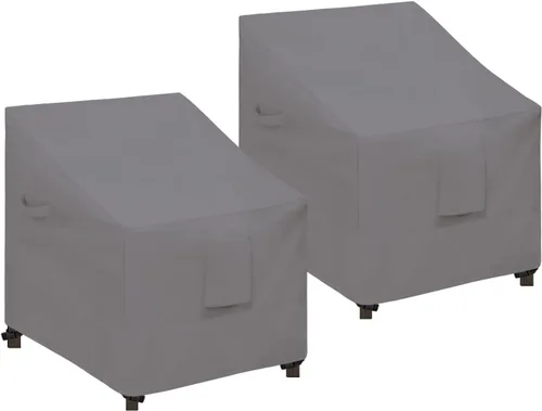 Vista 11 de Easy-Going Funda para Silla de Respaldo Alto para Exteriores Resistente a Rayos UV Funda para Silla de Patio Impermeable Funda para Muebles