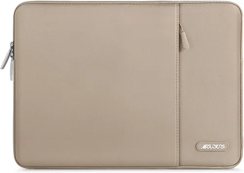 Vista 20 de MOSISO Funda vertical de poliéster con bolsillo para laptop de 15 pulgadas, para computadora MacBook Air 15 M4 A3241, M3 A3114 y M2 A2941 de 2025