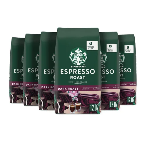 Vista 30 de Starbucks - Granos de café tostado rubio Espresso, 200g