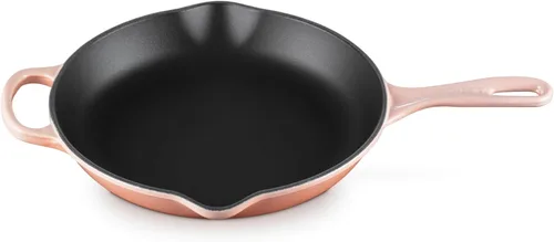 Vista 32 de Le Creuset Sartén de Hierro Fundido Esmaltado Signature con Mango de Hierro, 6.33", Cerise