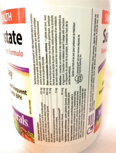 Vista 3 de Webber Naturals Super Próstata Una Por Día, 180 cápsulas blandas