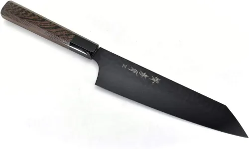 Sakai Takayuki/KUROKAGE Series VG-10 Kengata Gyuto (cuchillo de chef) 190 mm/7.5" Negro