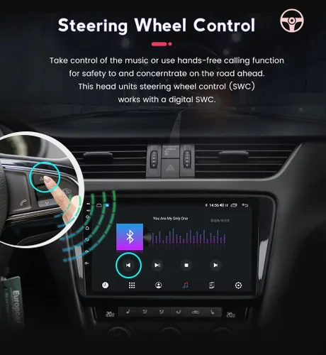 Vista 5 de 8-Core 2+32GB IPS pantalla táctil estéreo del coche para Jeep Wrangler JL 2018-2019 Bluetooth Radio de coche incorporado Car-Play Android Auto