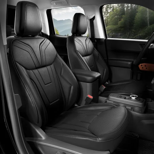 para Ford Maverick Fundas para Asientos XL XLT Lariat 2022 2023 2024 2025 2026, Juego Completo de Fundas para Asientos de Coche a Medida, Accesorios
