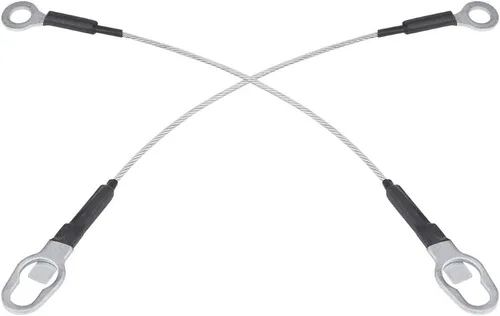 Vista 8 de Cable para portón trasero – 1 par de cables de puerta trasera de camión de 17.3 in de longitud para Ranger 1993 1994 1995 1996 1997 1998 1999 2000